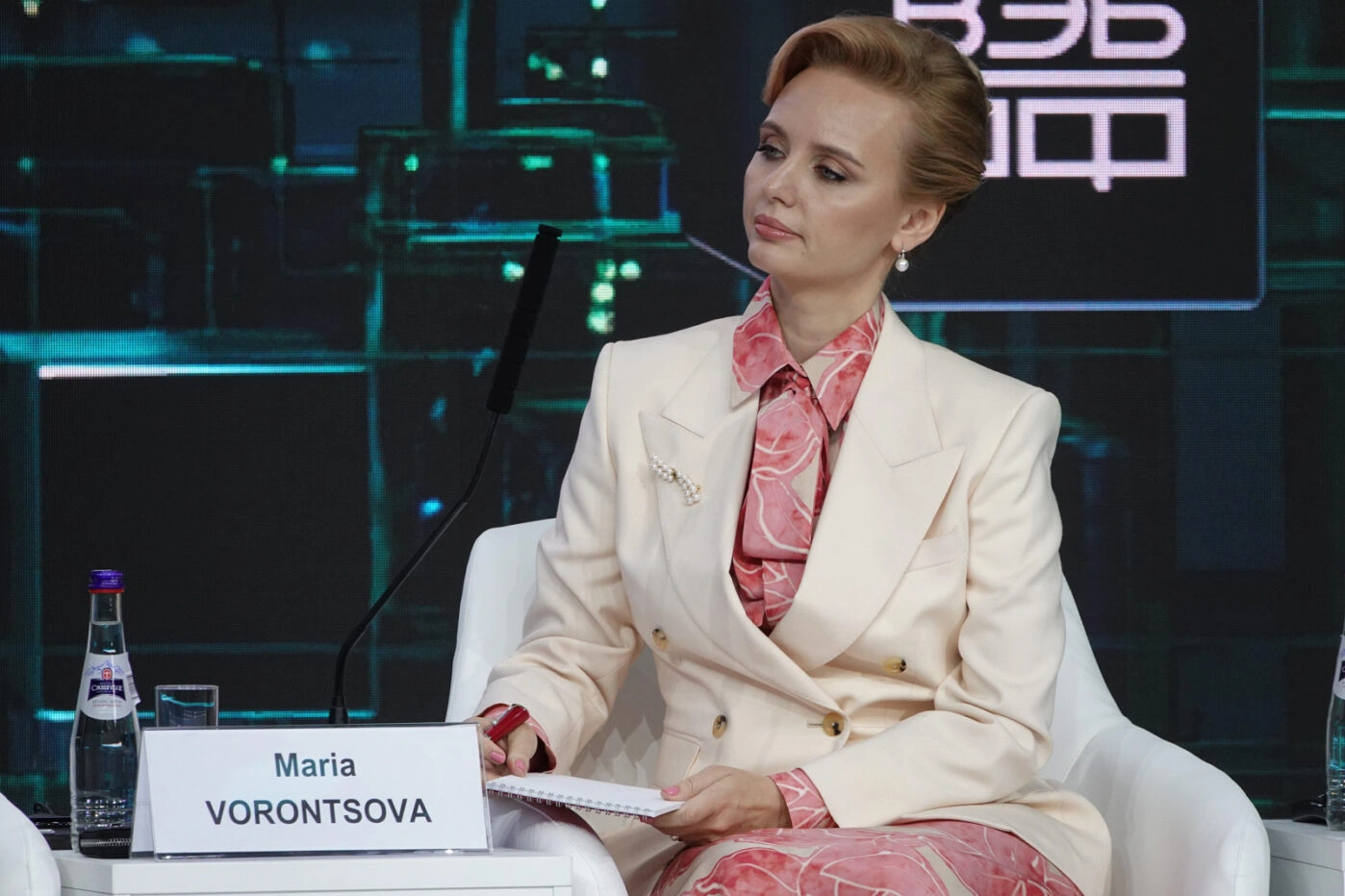 Старшая дочь Владимира Путина Мария Воронцова